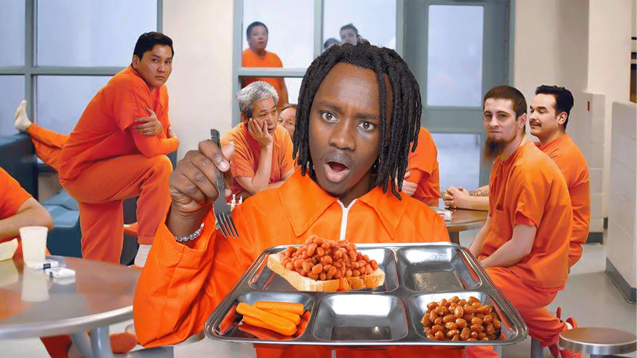 ONLY Eating Prison Food for 24 HOURS