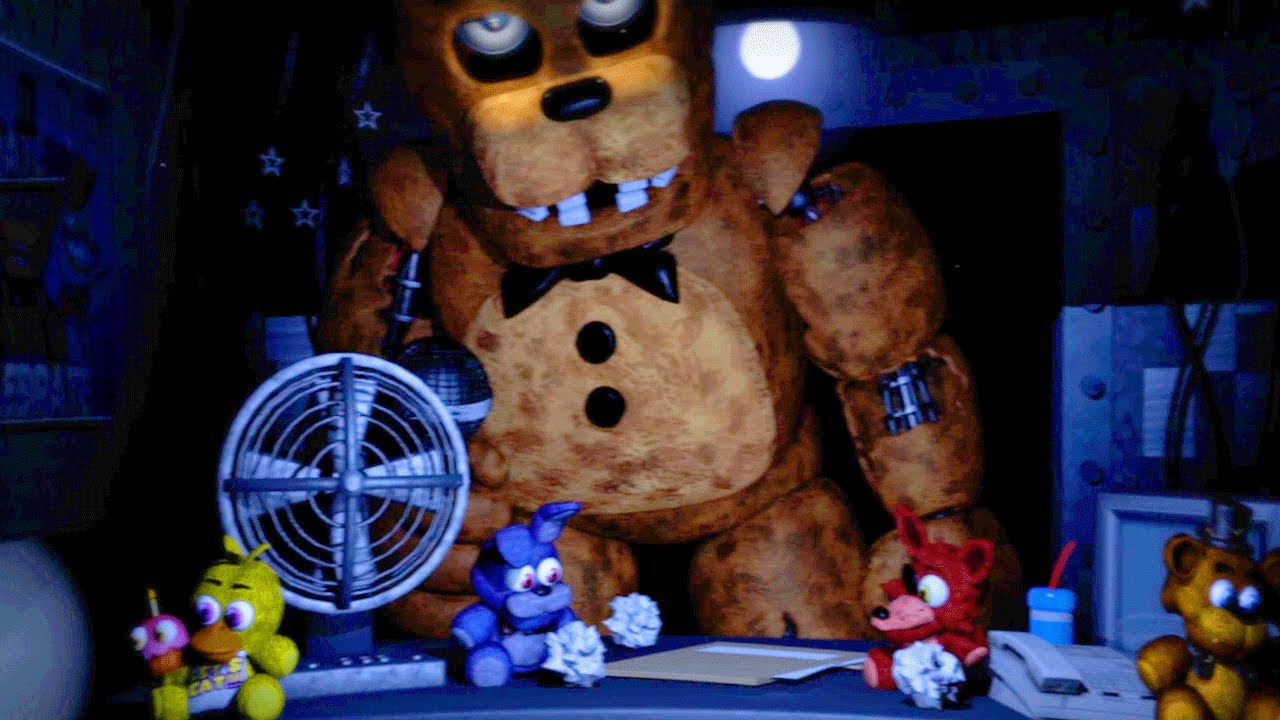 WITHERED FREDDY WALKS INTO MY OFFICE..  HE'S ANGRY! | FNAF A Golden Past Chapter 2