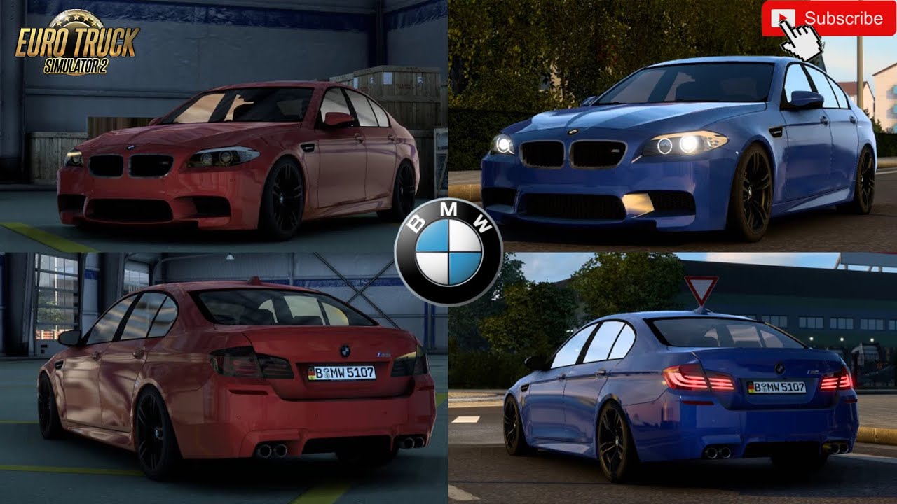 BMW M5 F10 V6.1 1.40 || ETS2 NEW MOD V1.40