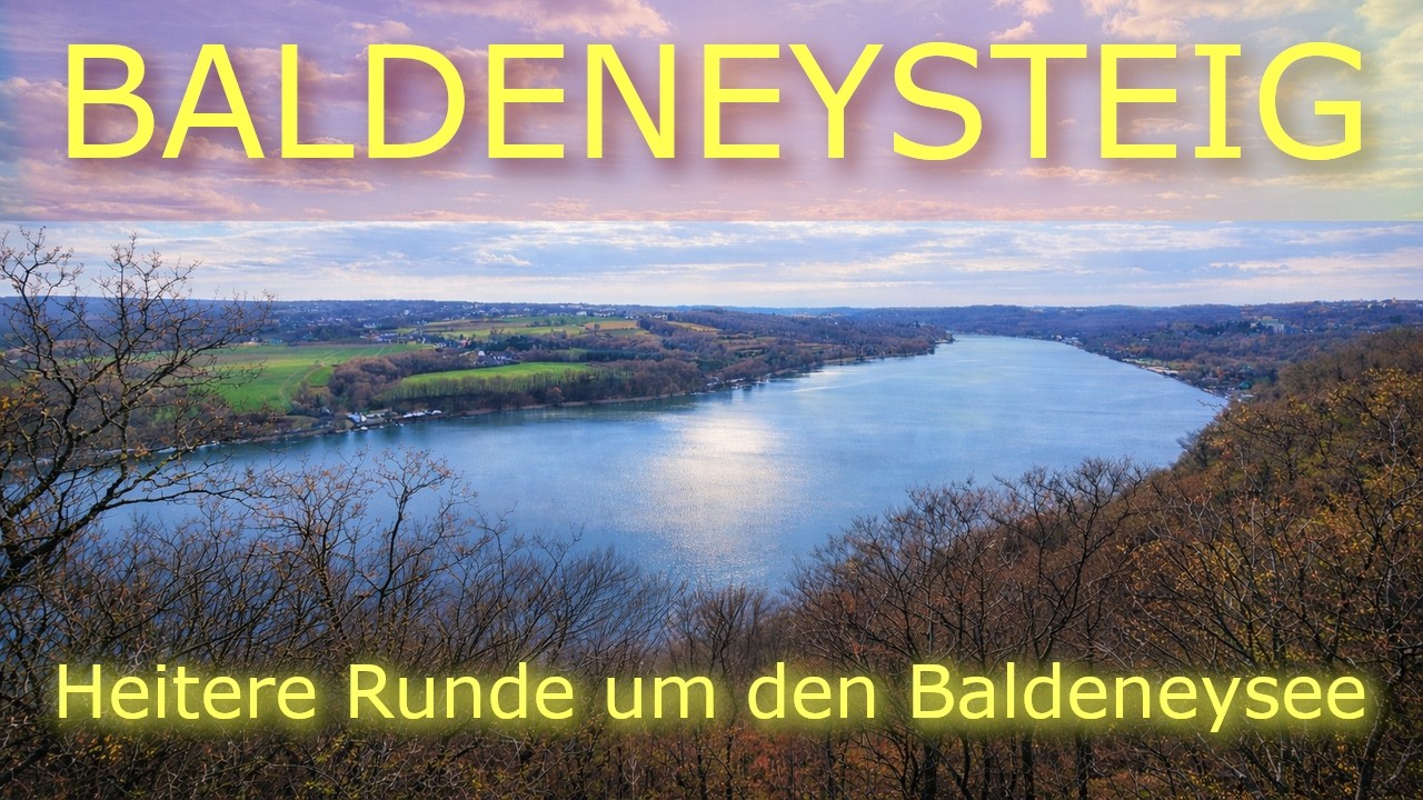 Baldeneysteig Rund-Wanderung: 9 Stunden, 3 Freunde und 1 Sumse über dem Baldeneysee