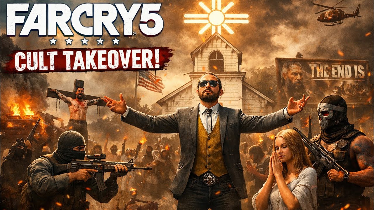 Far cry 5 Gameplay | Cult post secure | Xbox Series S 