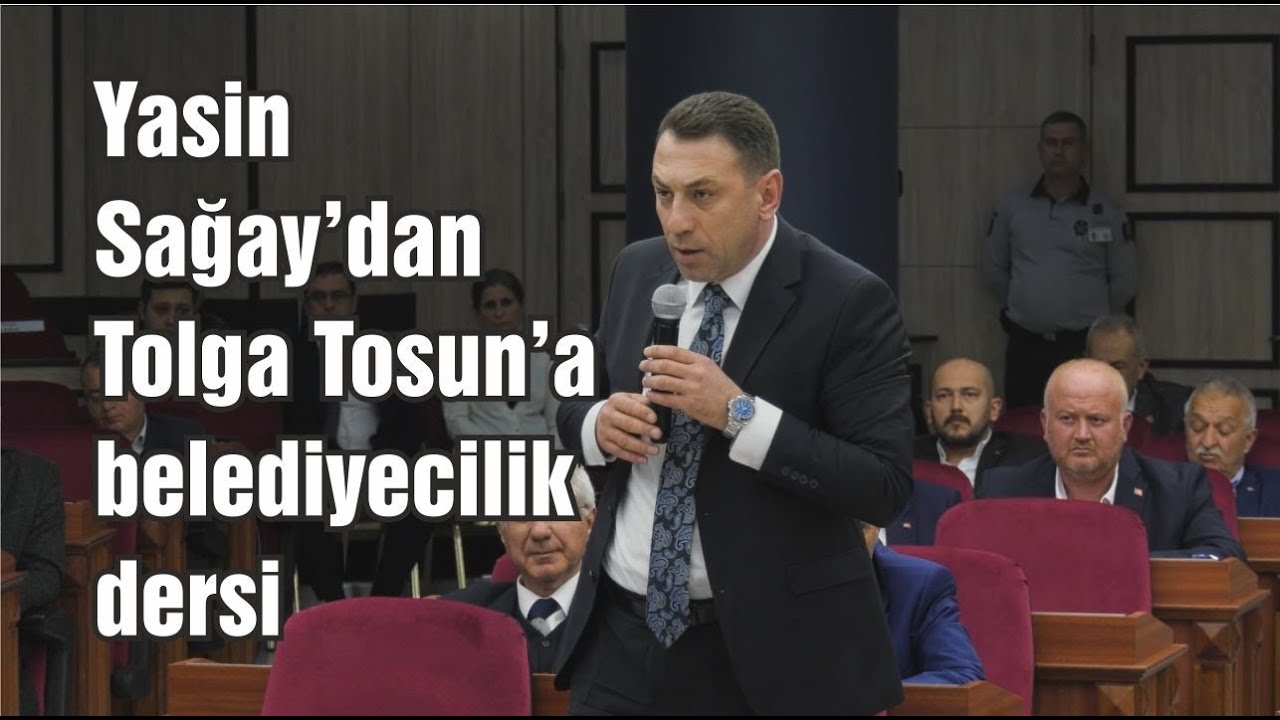 Yasin Sağay'dan belediyecilik dersi
