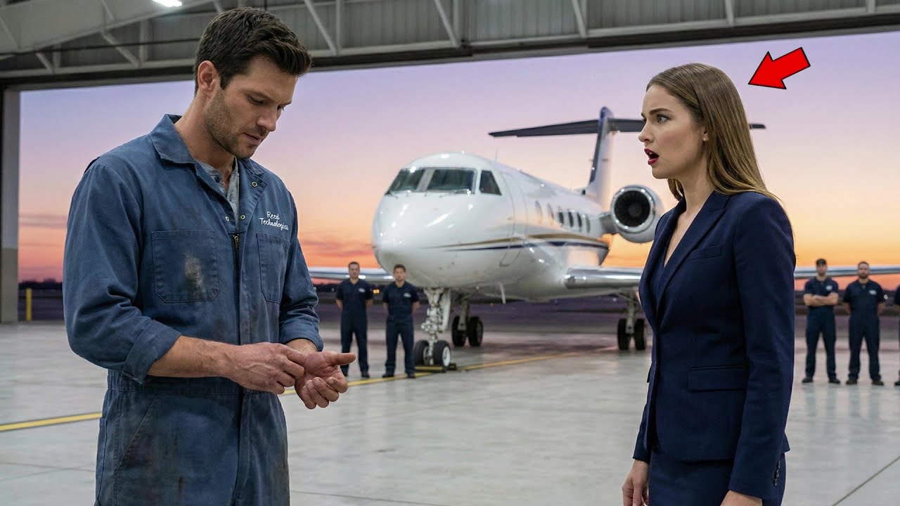 Struggling Janitor Dad Fixed CEO's Private Jet — What She Did Next Changed His Life