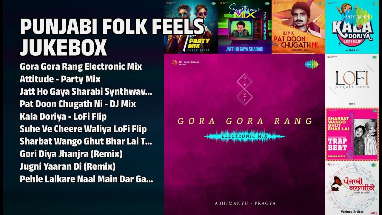 ਫ਼ੋਕ ਫ਼ੀਲਜ਼ ਜੁਕਬਾਕਸ | Amar Singh Chamkila Songs | Gora Gora Rang Electronic Mix