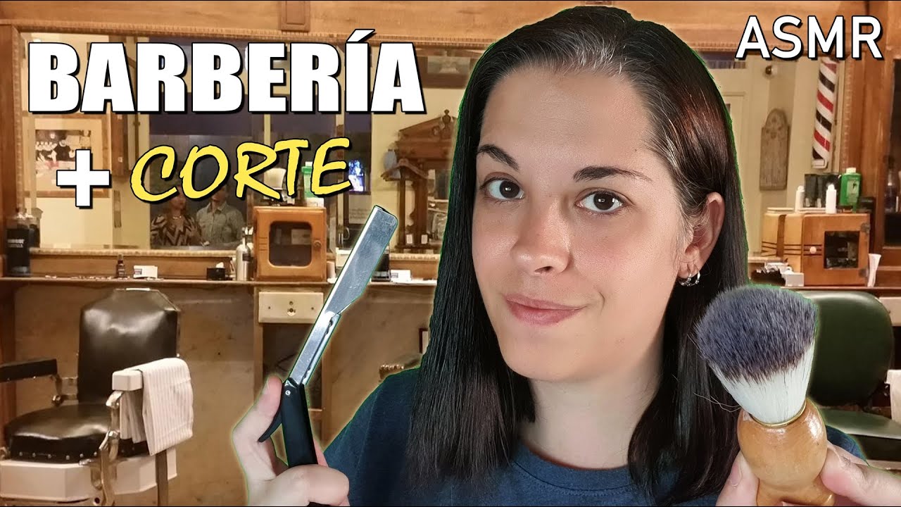 CORTE y AFEITADO 💈​ Roleplay Peluquería | ASMR Español | Alternative ASMR