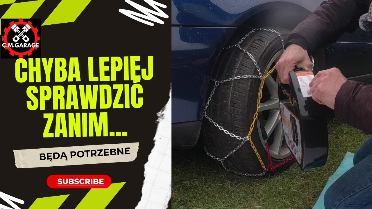 Tanie Łańcuchy Śniegowe Na Koła Zakładanie Opinia Rozmiar