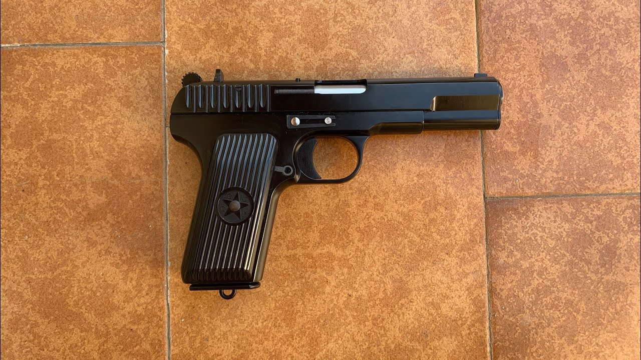 Airsoft: replica pistolului rusesc TT 33