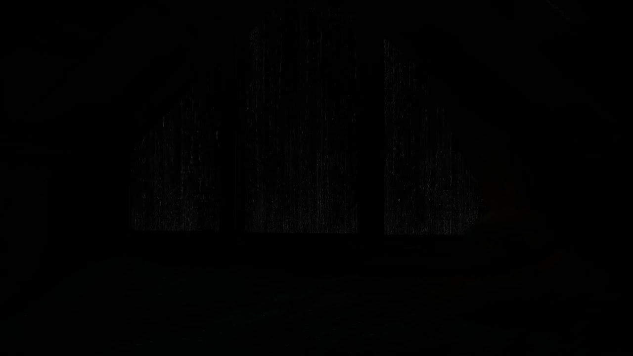 창문에 떨어지는 부드러운 빗소리가 당신을 깊은 잠에 들게 할 것입니다 | 창밖의 편안한 빗소리