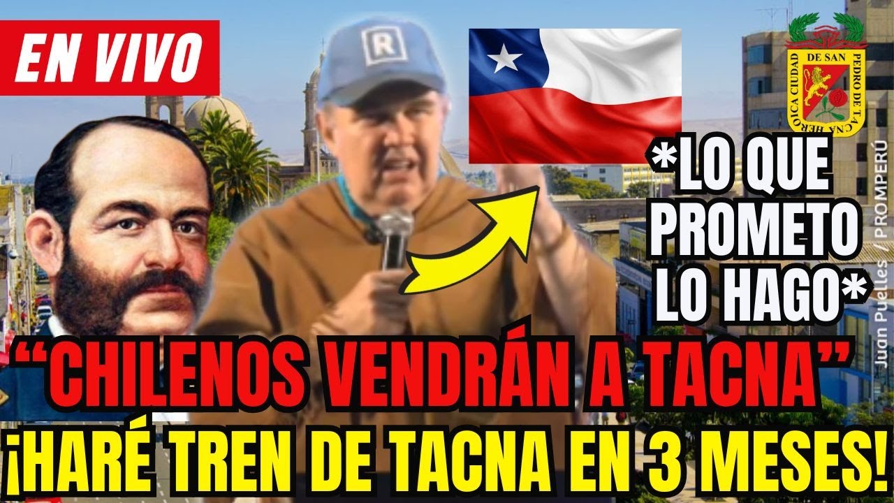 🚨 RLA EN TACNA: TREN EN 3 MESES, 500 SOLES A LA TERCERA EDAD Y ESTADO REDUCIDO 🇵🇪