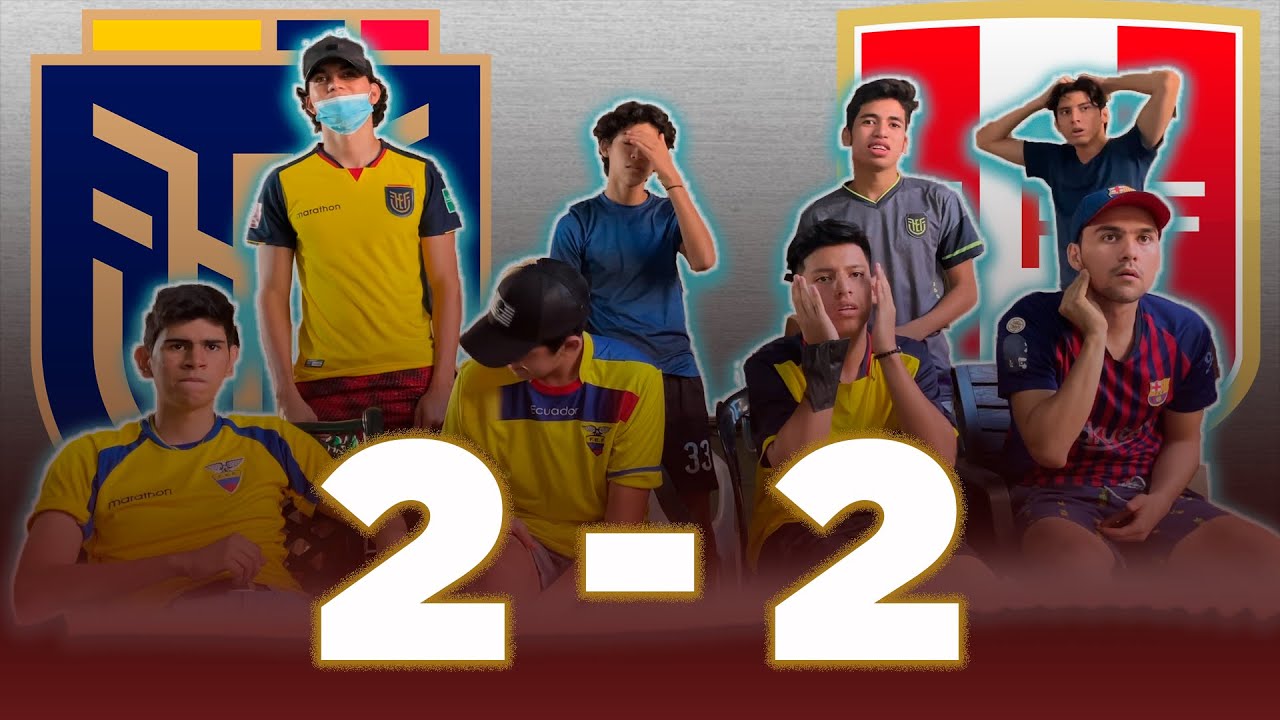 ECUADOR vs PERÚ | 2 - 2 | COPA AMÉRICA 2021 | REACCIÓN DEL PARTIDO