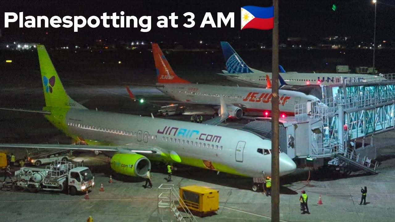 Midnight Planespotting at Mactan-Cebu International Airport 