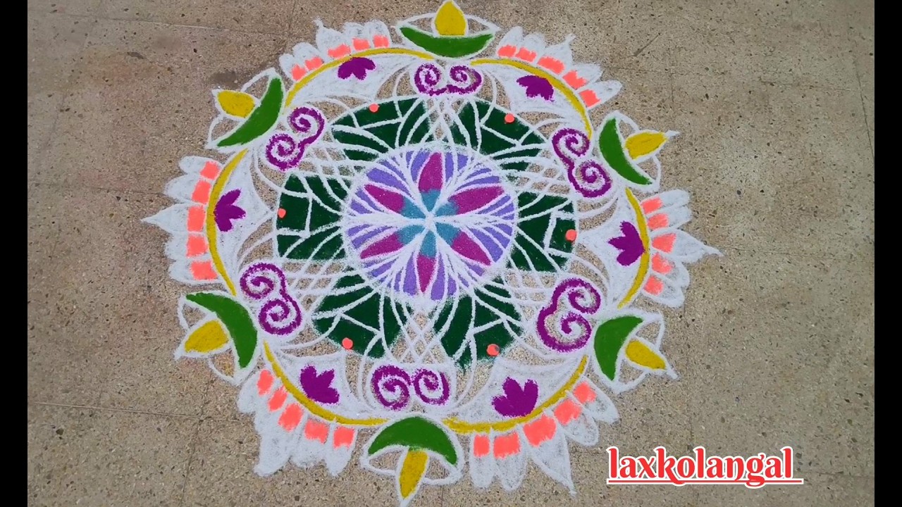 🏵️ creative rangoli designs 1🏵️3*2 dots kolam 🏵️ Free hand rangoli  🏵️ laxkolangal 🏵️🏵️