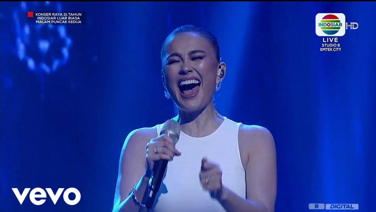 AGNEZ MO - Konser Raya HUT 31 Tahun Indosiar Vocal Range (D#3 - E5 - F6)