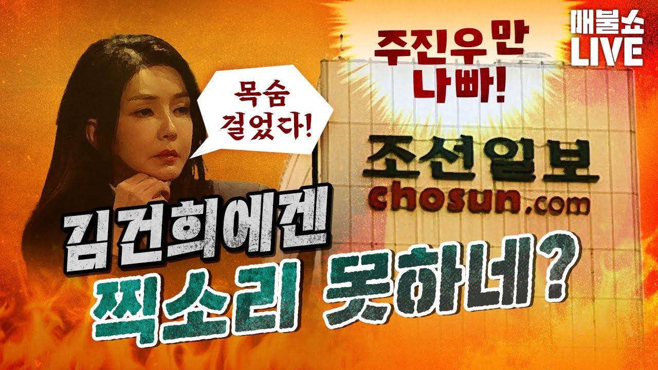 진짜 권력자는 비판 못하는 조선일보!｜풀버전