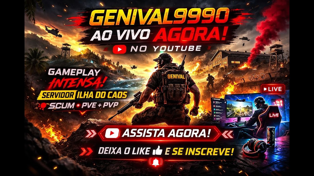 🔥 SCUM ILHA DO CAUS PVE COM AREAS PVP loot10x skill npcs ativos
🔥