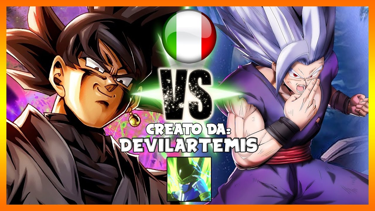 Goku Black Vs Beast Gohan | DEVILARTEMIS ITA