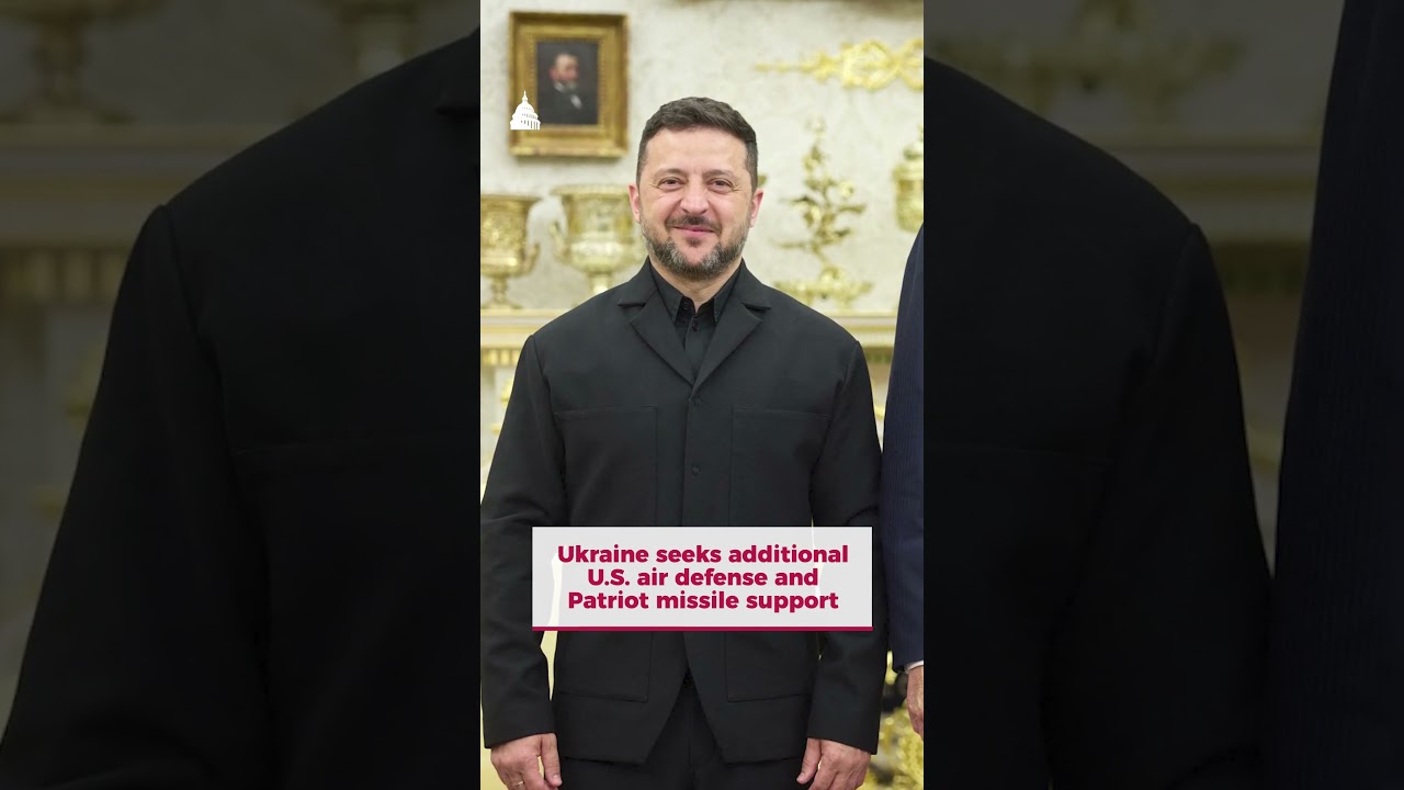 Trump, Zelensky Meet as Ukraine Seeks More U S  Support