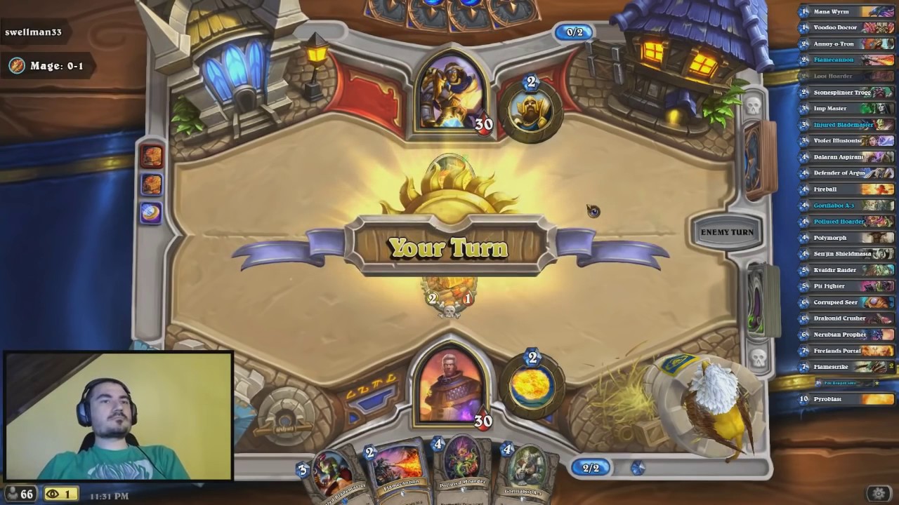 Kripp Mage Arena [The Salt is the word] Full Run, Hearthstone