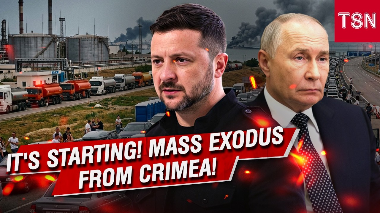 MASS PANIC IN CRIMEA! Ukrainian strikes trigger a real catastrophe &ndash; Russians prepare to evacuate!