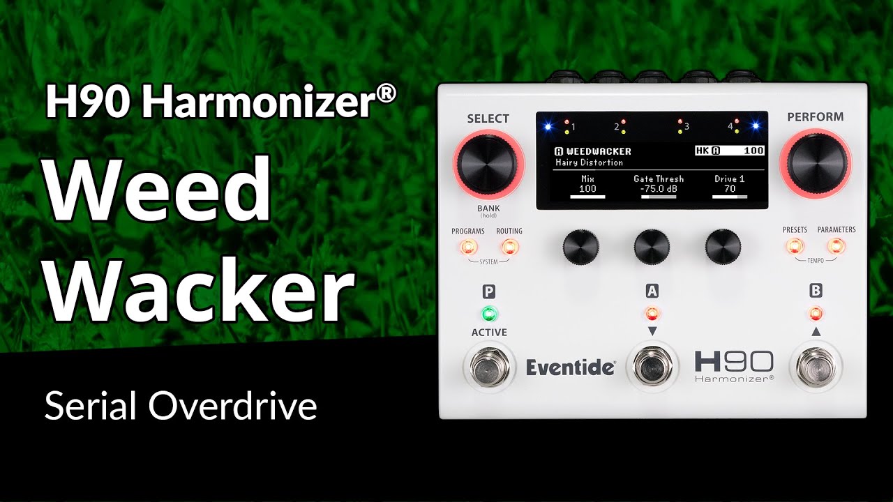 H90 Harmonizer&reg; Pedal Demo: WeedWacker Algorithm