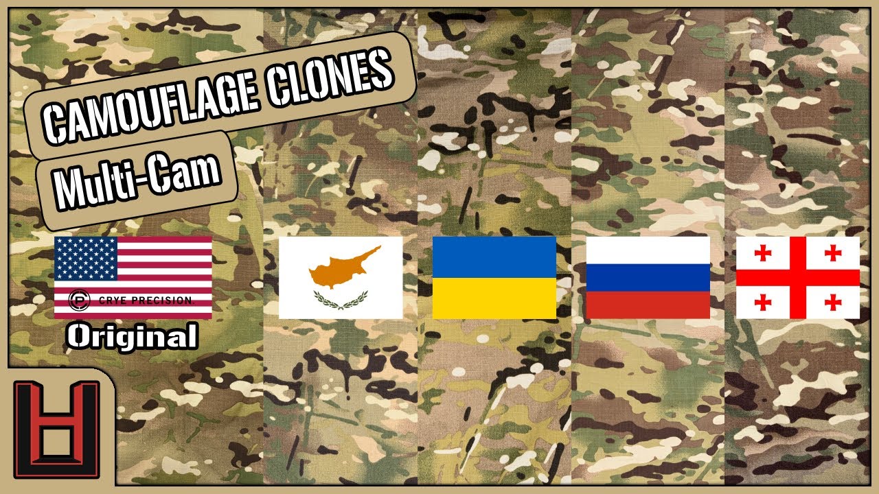 Not All Multicam is The Same... Even the Ones That Are | Cyprus, Ukraine, Russia and Georgian Clones