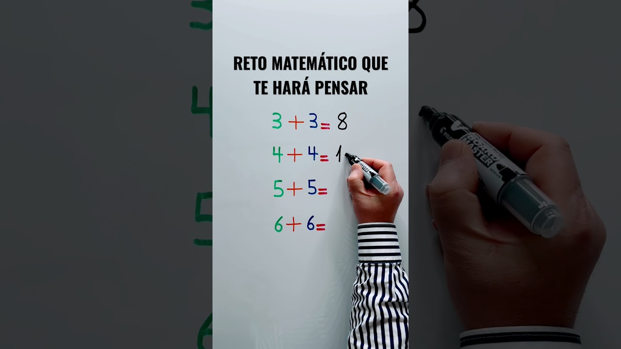 Reto matem&aacute;tico - Reto de matem&aacute;ticas que te har&aacute; pensar