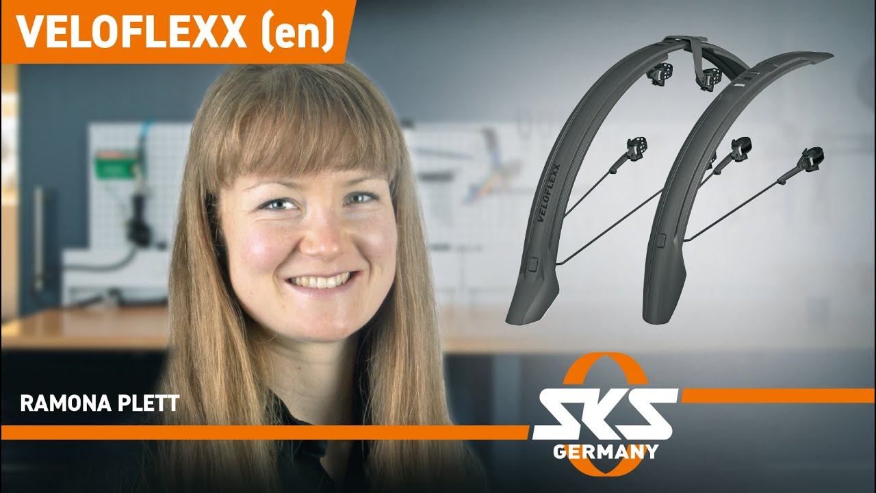 Assembling the VELOFLEXX mudguard - Tutorial with Ramona