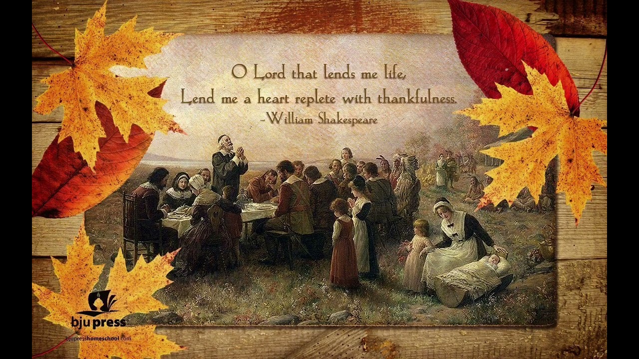Thankfulness sermon: Thanksgiving 2025