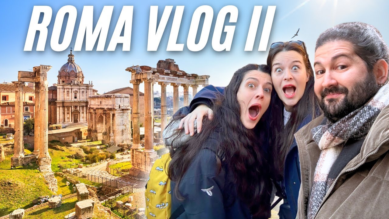 ROMA VLOG | Kolezyum, Pantheon ve Roma Forumu!