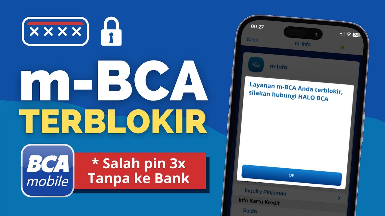 Cara Mengatasi BCA Mobile Banking Terblokir | m Banking BCA