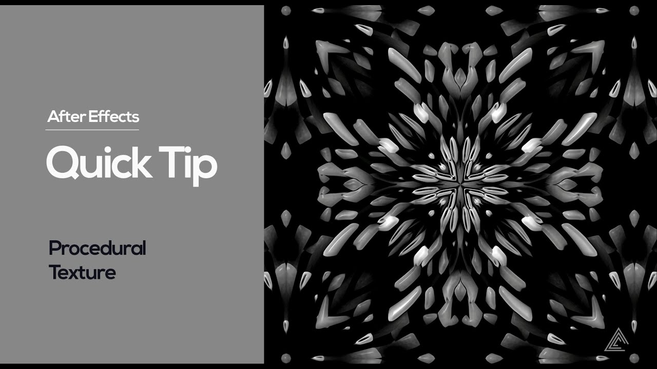 Quick Tip 7 -  Procedural Textures in AE