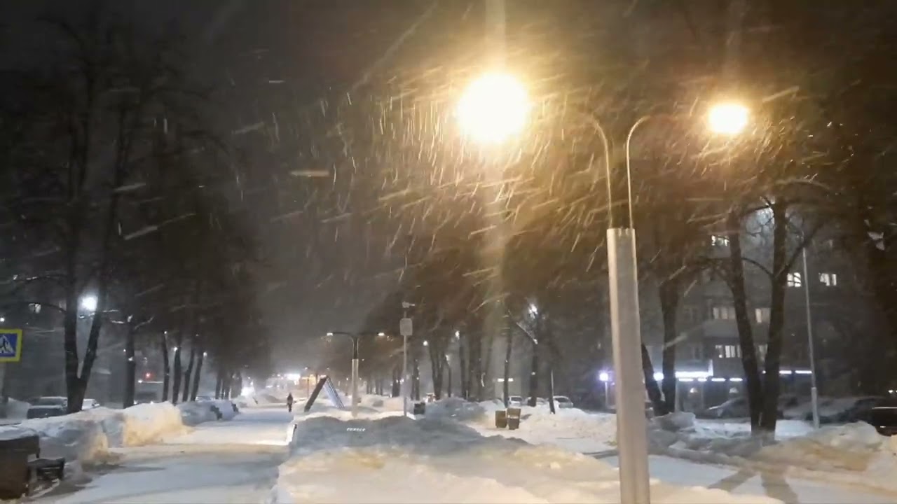 сильный снегопад с ветром 13 2 2026 погода уфа башкирия