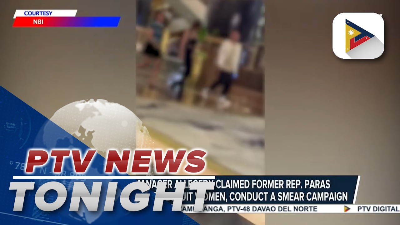 Arrested talent manager claims former Rep. Jing Paras ordered them to recruit women, conduct a...