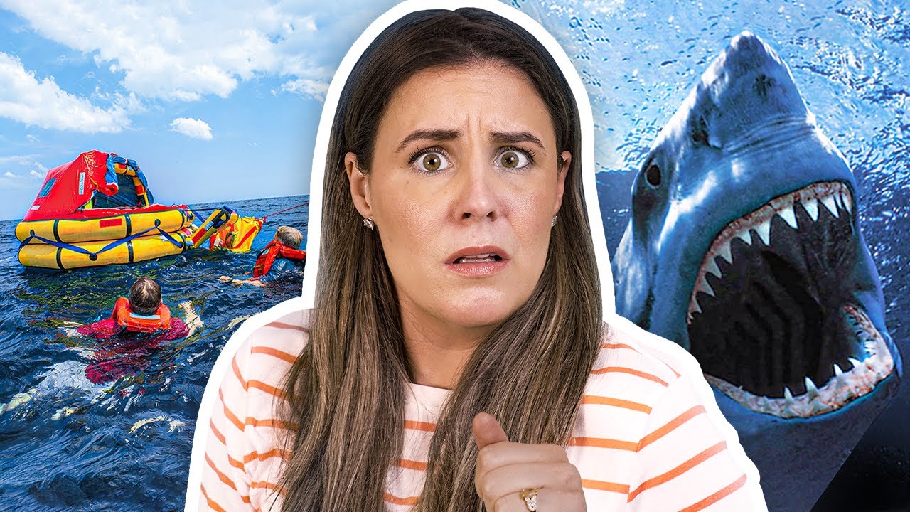 ELLE A SURVECU AU MILIEU DE 100 REQUINS (pas les autres)