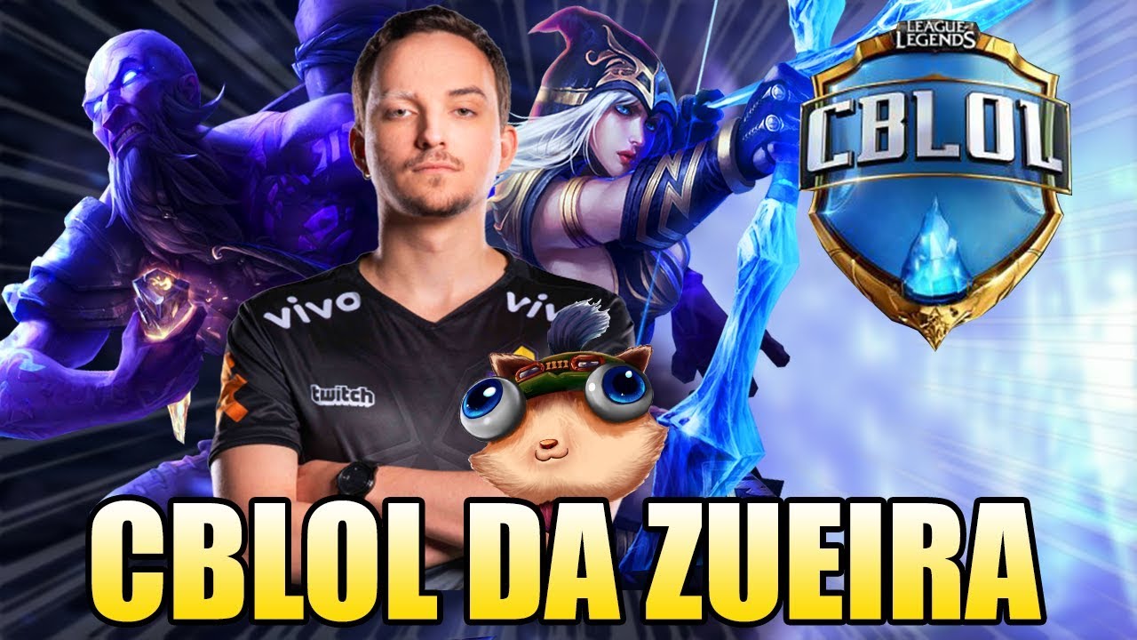 BUG INEXPLICÁVEL DO RYZE E MICAO BEM POSICIONADO - CBLOL DA ZUEIRA