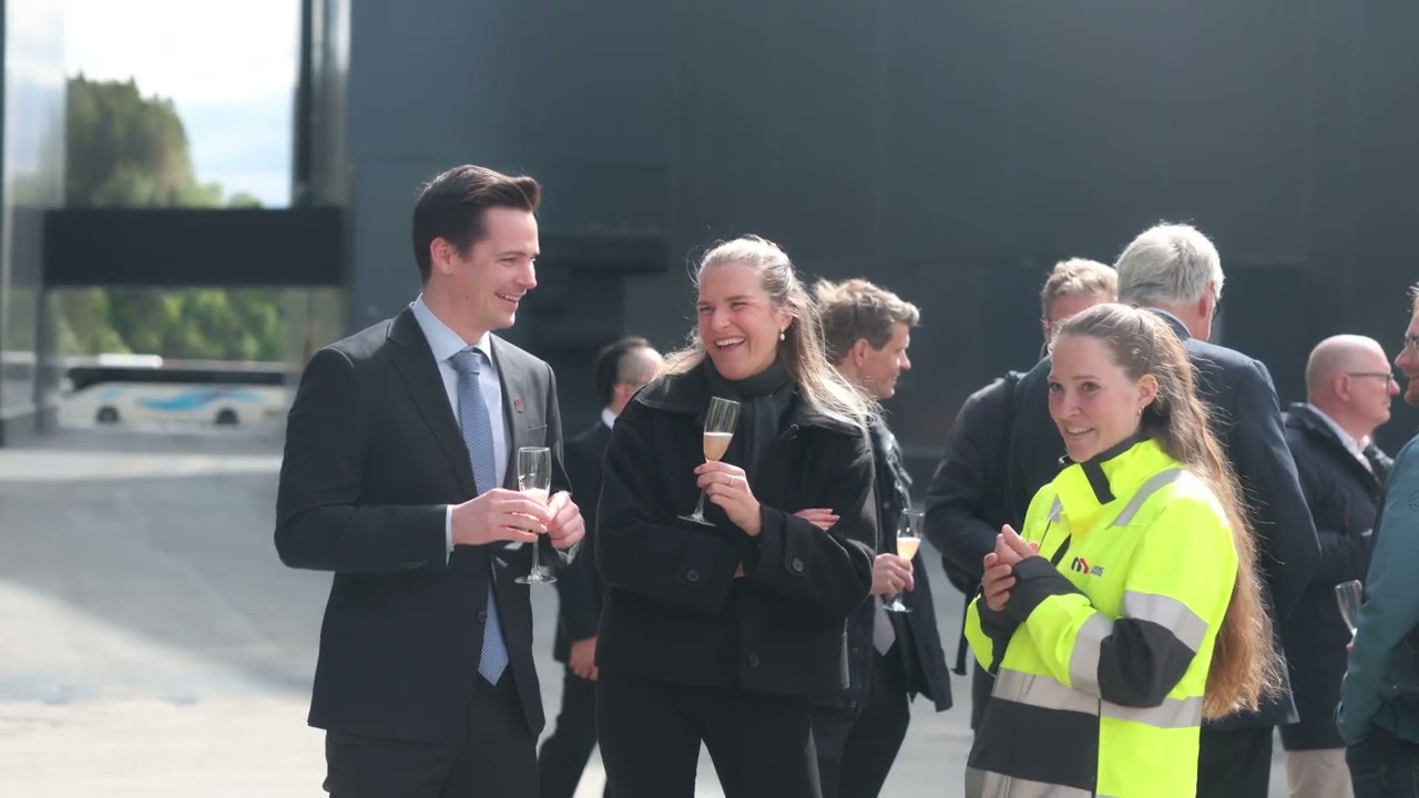 Opning av anlegget på Engebø