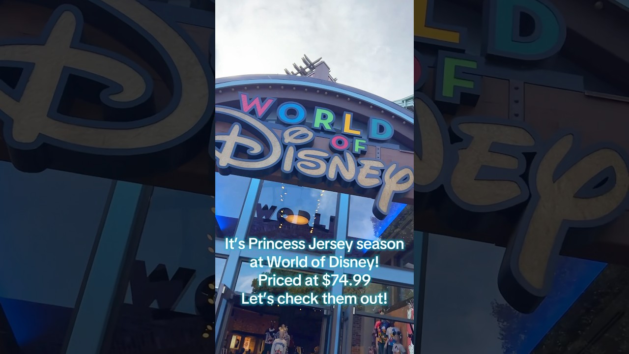 It&rsquo;s Princess Jersey season at the Disneyland Resort!