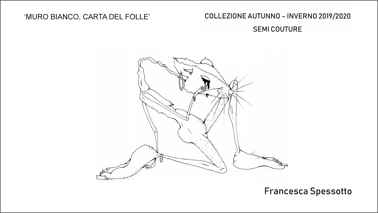 Fashion Collection &lsquo;White Wall, Fool's Card&rsquo; - Treviso Fashion School [Italy]
