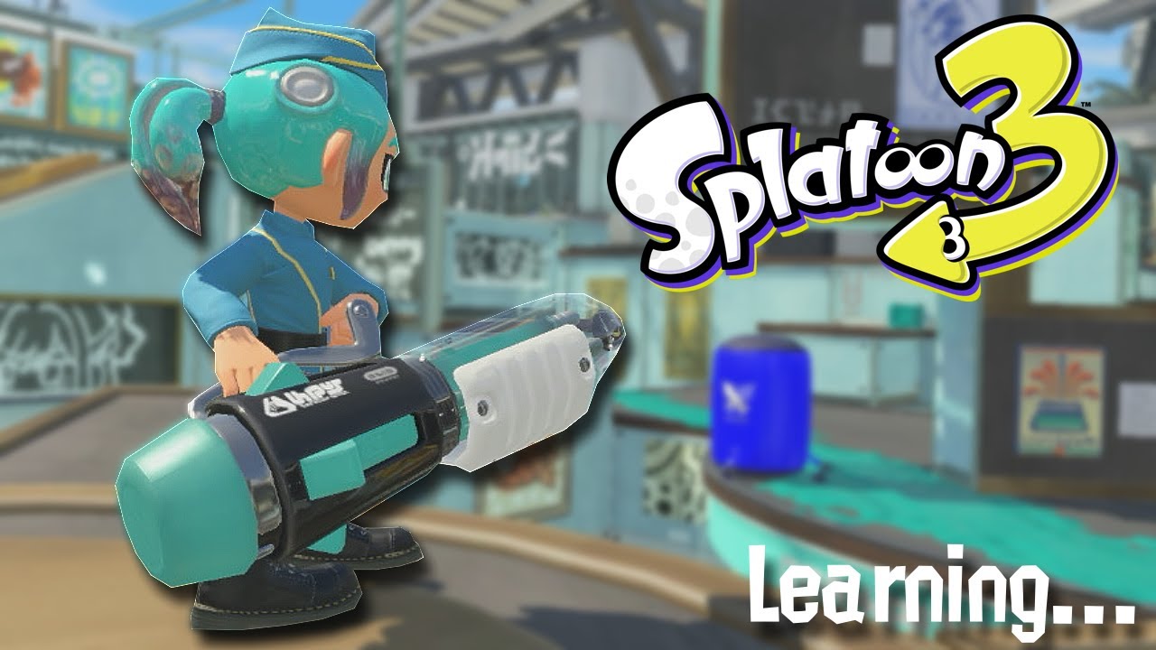 Learning The Splatoon 3 Ballpoint Splatling...