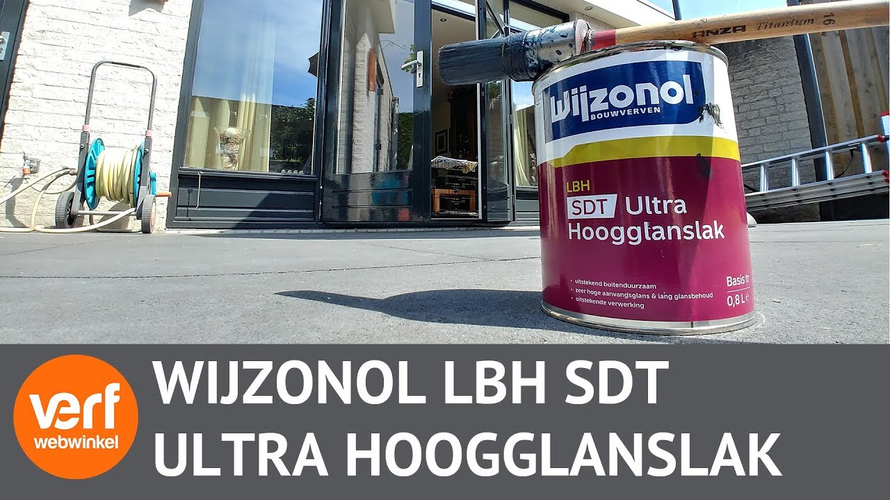 De beste lak voor Buiten?! | Wijzonol LBH SDT Ultra Hoogglanslak
