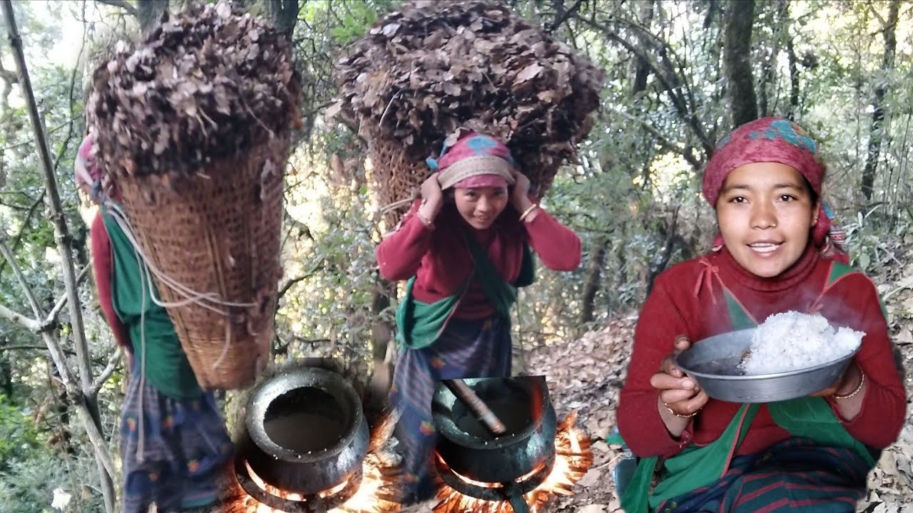 काम गर्दा गर्दै मरिनेभो!😰कहिले नि समयमा खान पाइन् ॥🤔