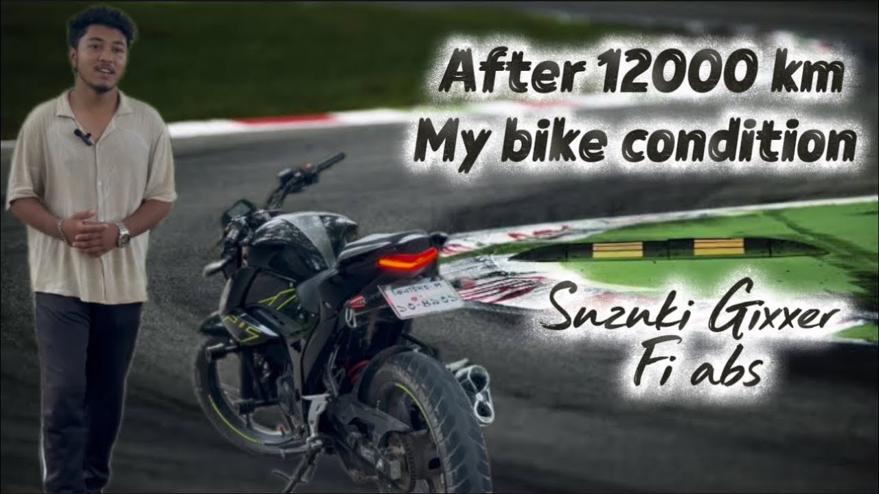 After 12000 km Suzuki Gixxer Fi Abs Condition 