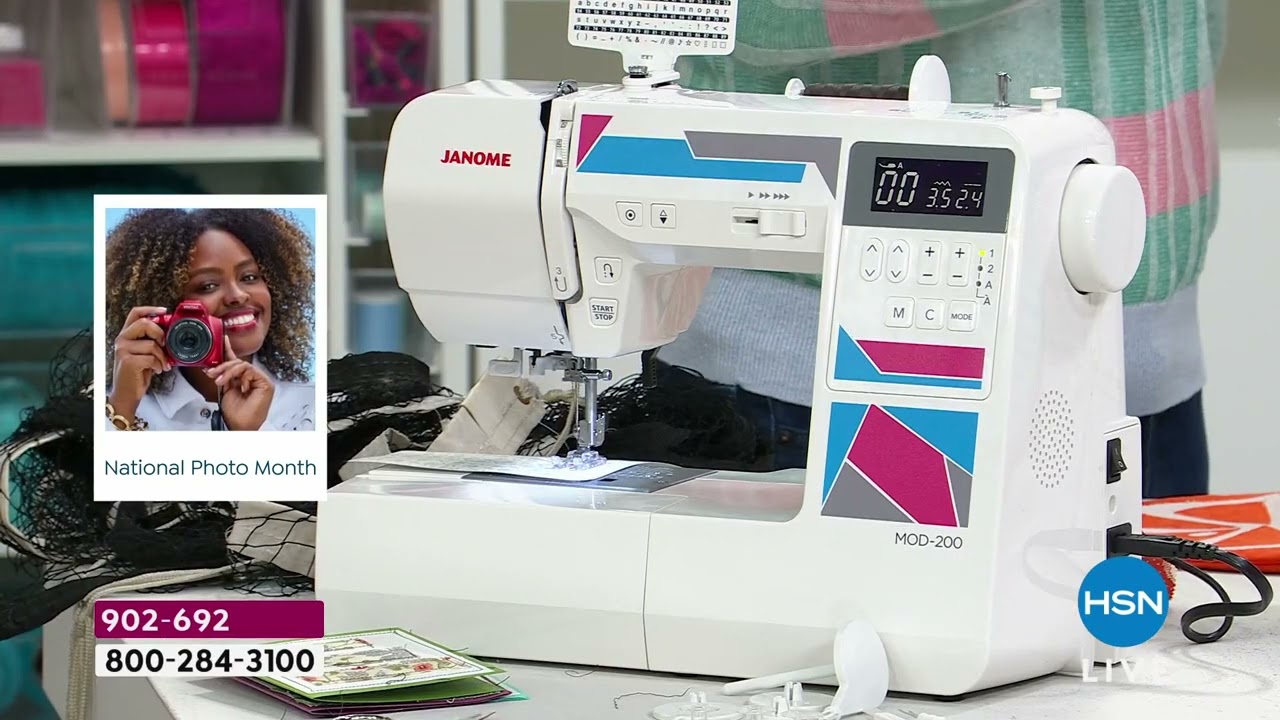 Janome Computerized MOD200 Sewing Machine