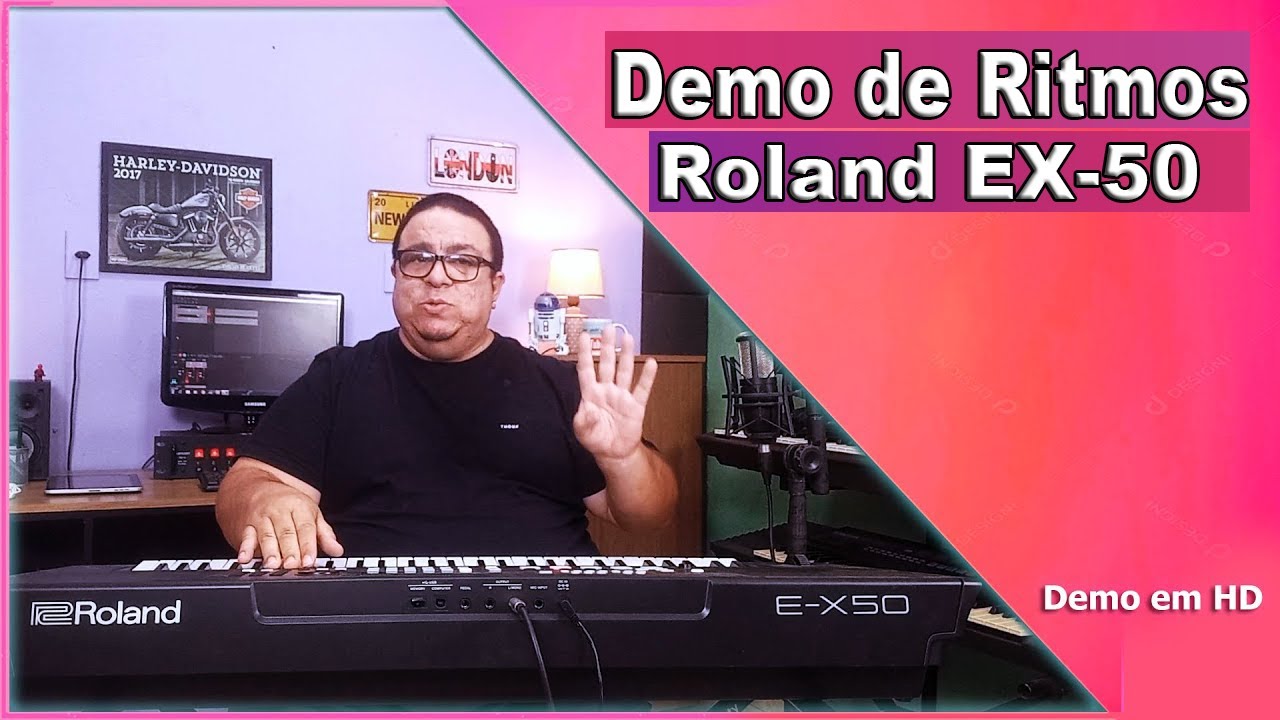 Demonstração de Ritmos (Roland ex 50)