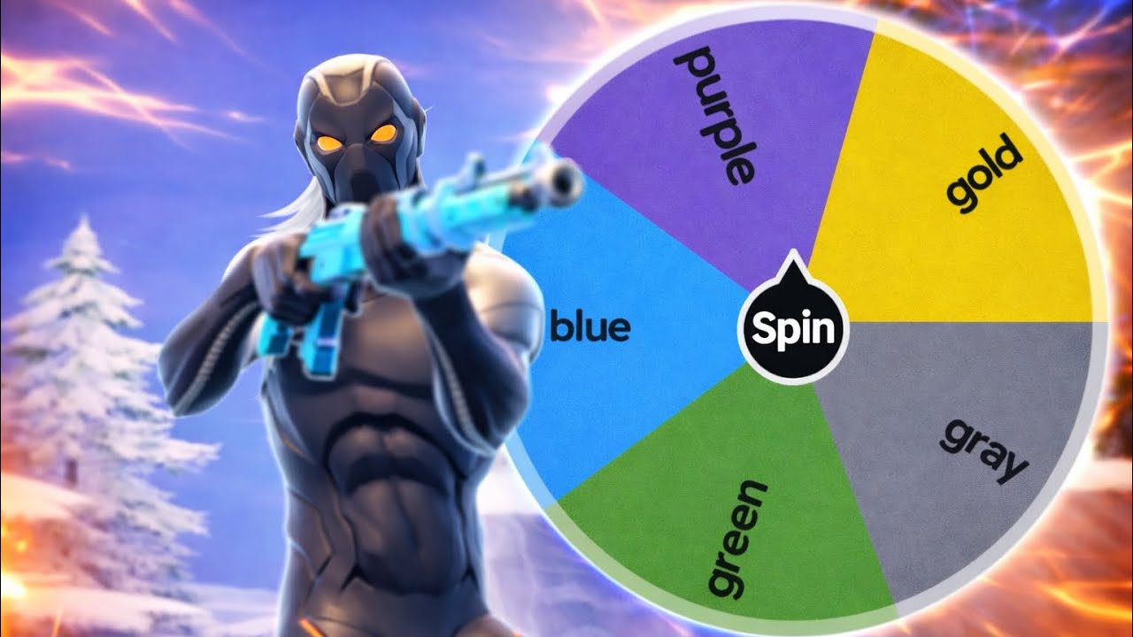 Fortnite Rarity Wheel Spin Challenge.... *Gone Wrong*  | Sloth Fortnite