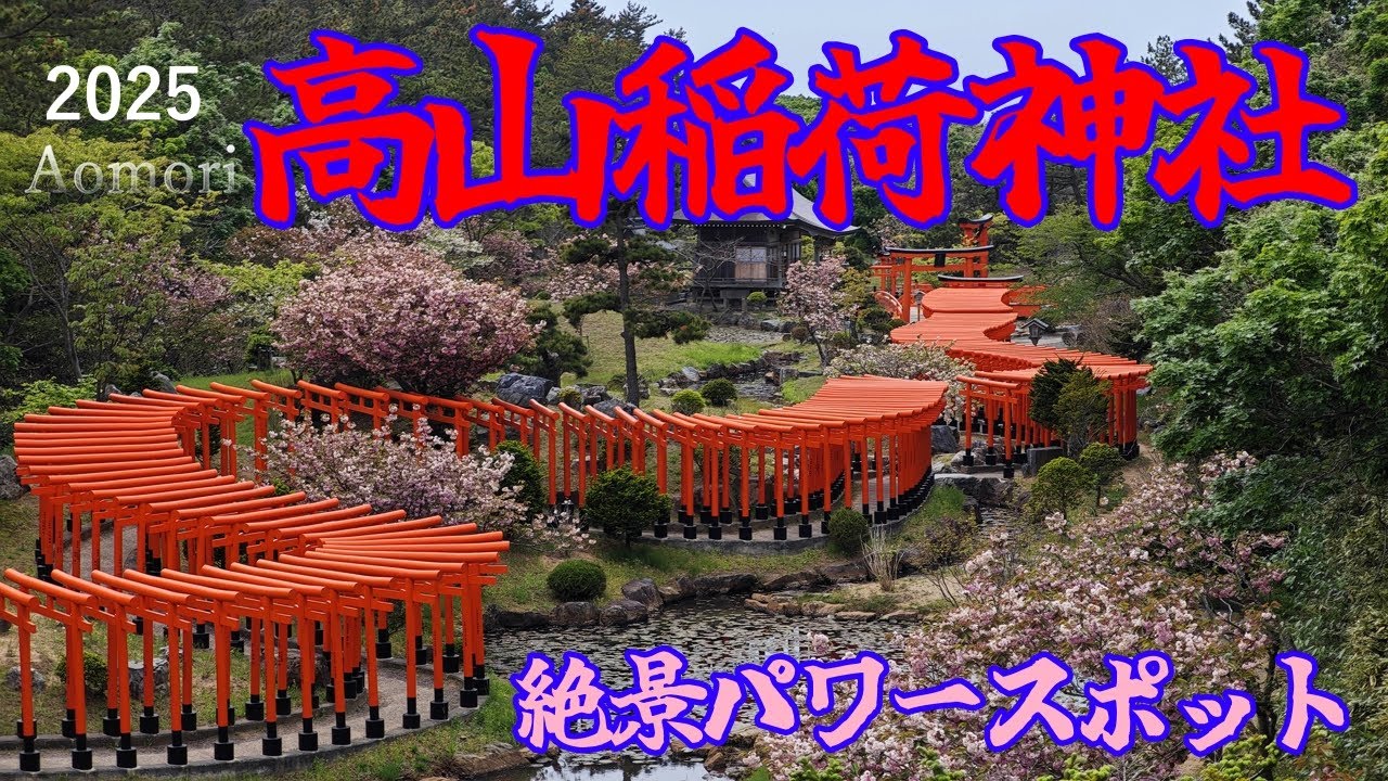 千本鳥居が圧巻！高山稲荷神社へ⛩️【絶景パワースポット】「異世界」