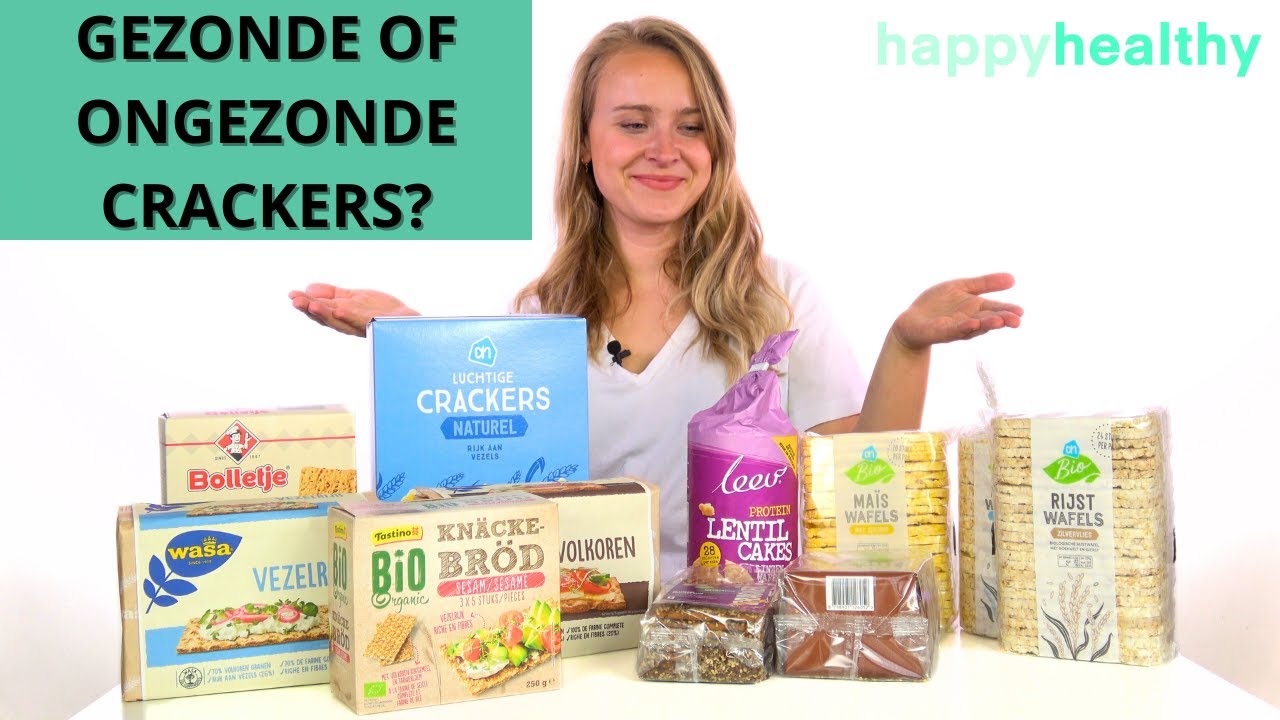 Wat zijn GEZONDE CRACKERS? (DEEL 1)