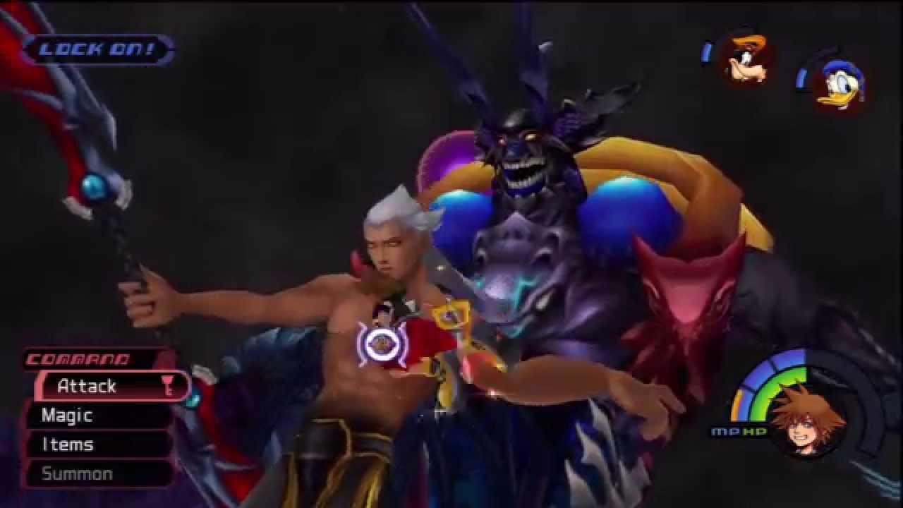 KH HD 1.5 ReMix - Level 1 Final Ansem (No Damage)