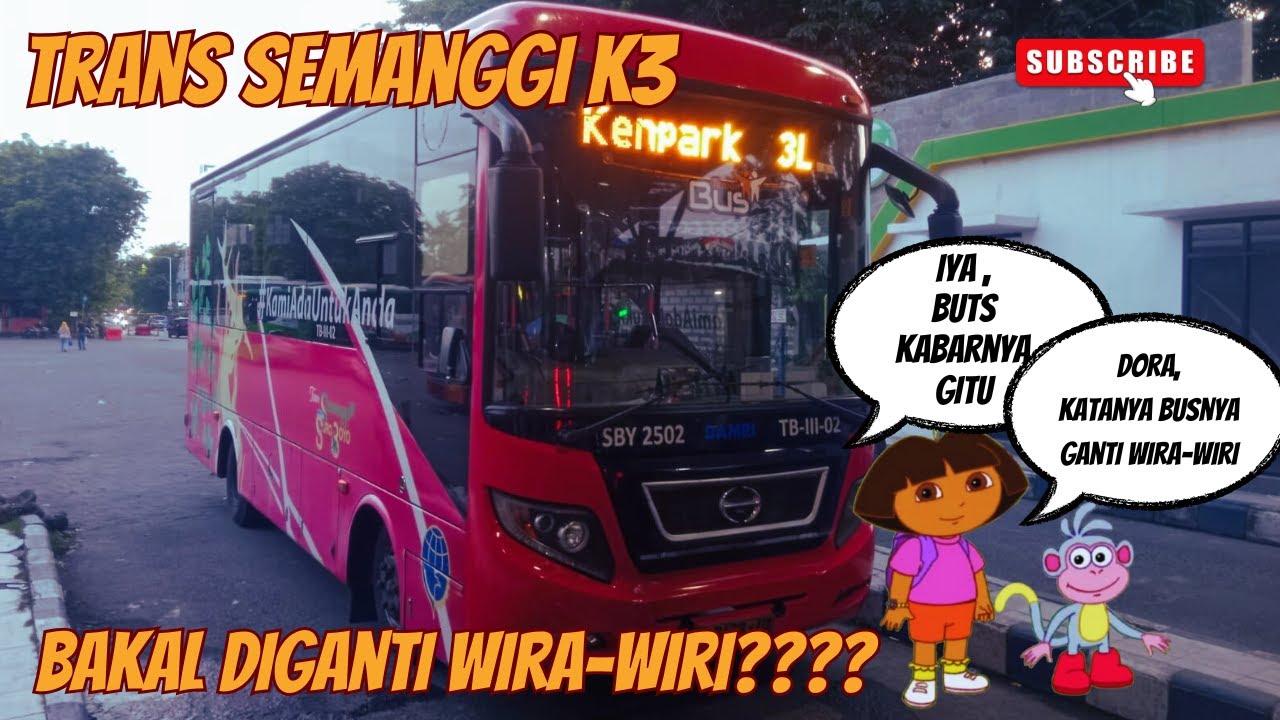 Bus Trans Semanggi K3 Mau Diganti Wira-Wiri? 