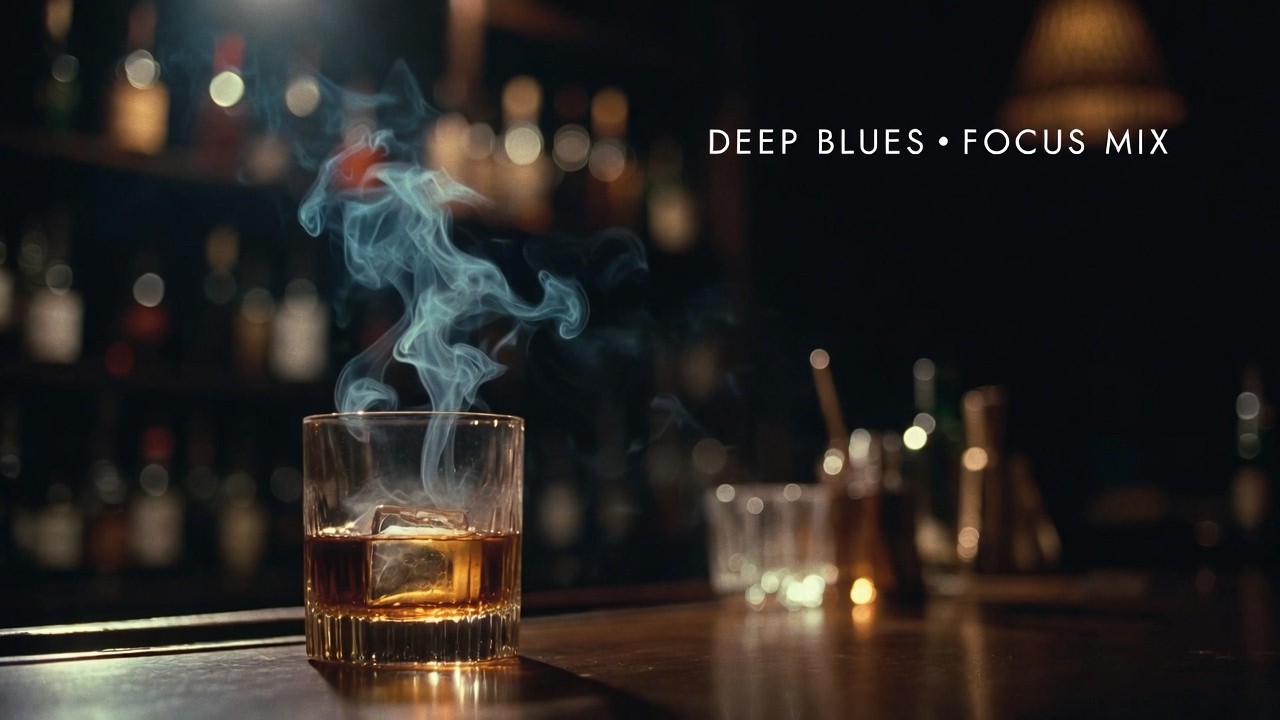 Rainy Deep Blues (1 Hour) | Slow Soulful Blues Mood Mix